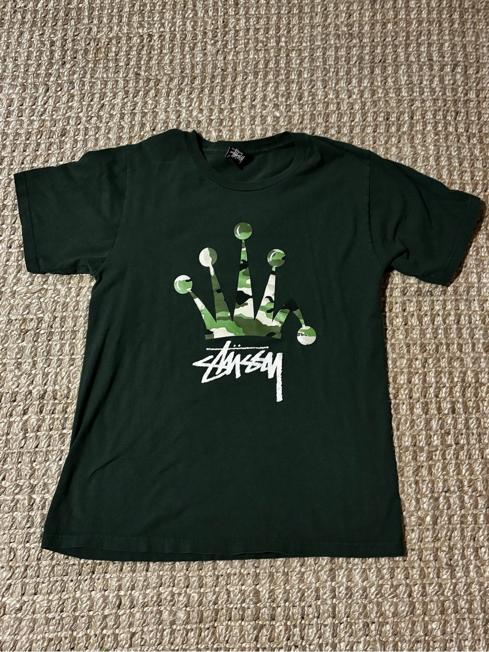 Stussy Camo Crown TShirt